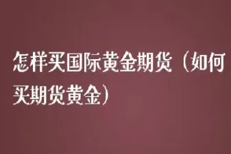 期货黄金外汇怎么用啊(黄金外汇期货投资的类型)_https://qh.meihuadianqi.com_金融期货_第1张
